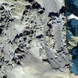 Satellite imagery of Piz Bial, CH