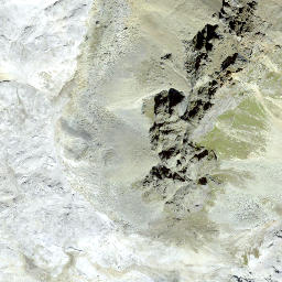 Satellite imagery of Piz Chazforà, CH