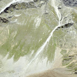 Satellite imagery of Piz Costainas, CH