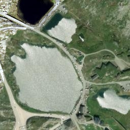 Satellite imagery of Saint Gotthard Pass, CH