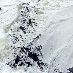 Satellite imagery of Piz Chazforà, CH
