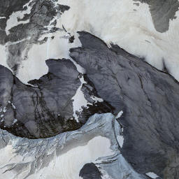 Satellite imagery of Jungfraujoch, CH