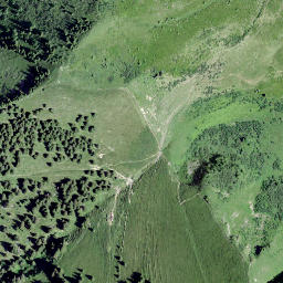 Satellite imagery of Les Merlas, CH