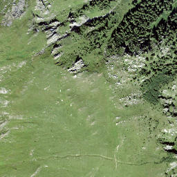 Satellite imagery of Piz Spegnas, CH