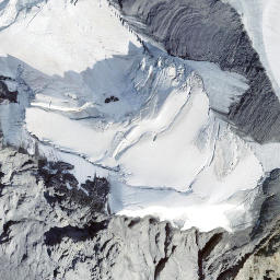 Satellite imagery of Silberhorn, CH
