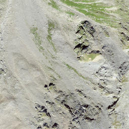 Satellite imagery of Piz Spegnas, CH