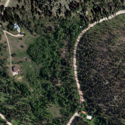 Satellite imagery of Noyau Mine, US