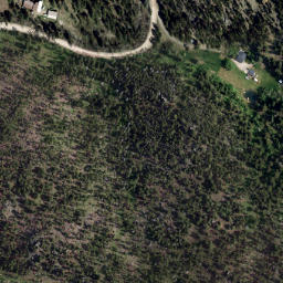 Satellite imagery of Noyau Mine, US