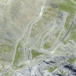 Satellite imagery of Cima Garibaldi, CH