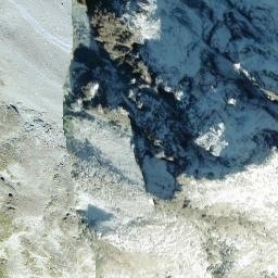 Satellite imagery of Piz Bever, CH