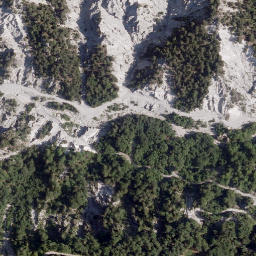 Satellite imagery of cairn, IT