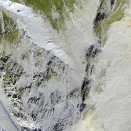 Satellite imagery of Fuorcla Cagniel, CH