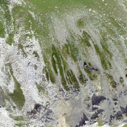 Satellite imagery of Piz Cugnets, CH