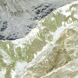 Satellite imagery of Piz Cugnets, CH