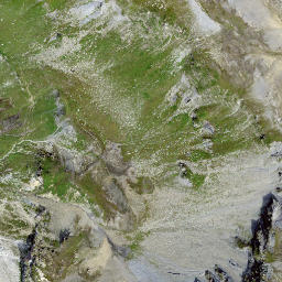 Satellite imagery of Fuorcla Curtegns, CH