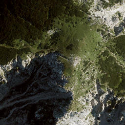 Satellite imagery of Kordeževa Glava, AT