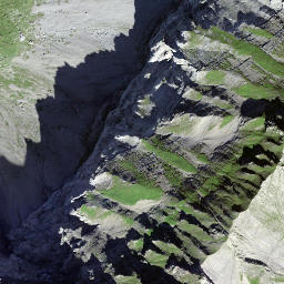 Satellite imagery of Bunderspitz, CH