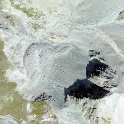 Satellite imagery of Piz Campagnung, CH