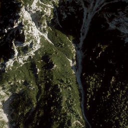 Satellite imagery of Kordeževa Glava, AT