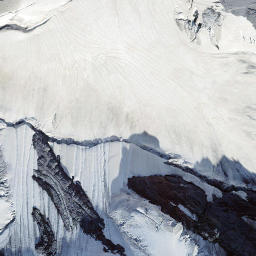 Satellite imagery of Blüemlisalphorn, CH