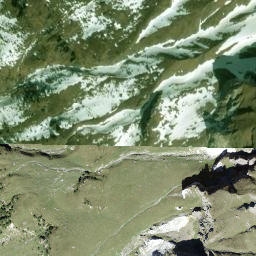 Satellite imagery of Punta di Stou, CH