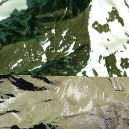 Satellite imagery of Punta di Stou, CH