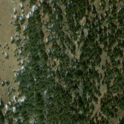 Satellite imagery of Cominco Phosphate Mine, US