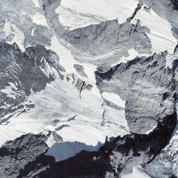 Satellite imagery of Oeschinenhorn, CH