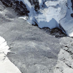 Satellite imagery of Blüemlisalphorn, CH