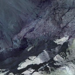 Satellite imagery of Piz Platta, CH