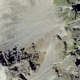 Satellite imagery of Piz Prüna, CH