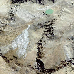 Satellite imagery of Piz Prüna, CH