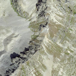 Satellite imagery of Piz Valletta, CH