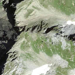 Satellite imagery of Pizzo Gararesc, CH