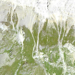 Satellite imagery of Piz Sagliaint, CH