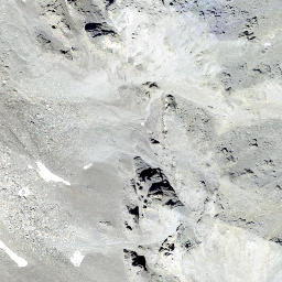 Satellite imagery of Piz Surparé, CH