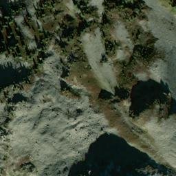 Satellite imagery of Munt San Gian, CH