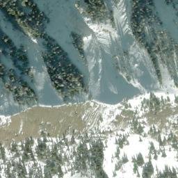 Satellite imagery of Klickton Divide, US