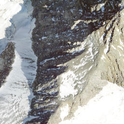 Satellite imagery of Aletschhorn, CH