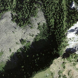 Satellite imagery of Cima della Costa, CH