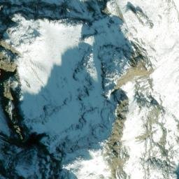 Satellite imagery of Piz Rosatsch, CH