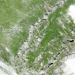 Satellite imagery of Piz Alv, CH
