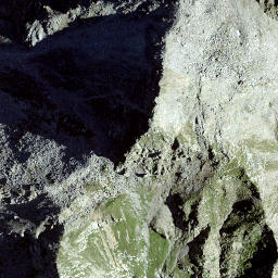 Satellite imagery of Pizzo Curciusa, CH