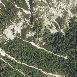 Satellite imagery of možici, IT