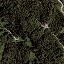 Satellite imagery of Loiblpass, AT