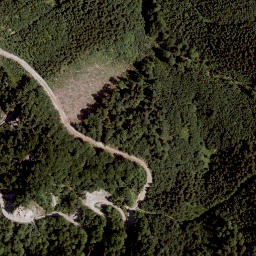 Satellite imagery of Loiblpass, AT
