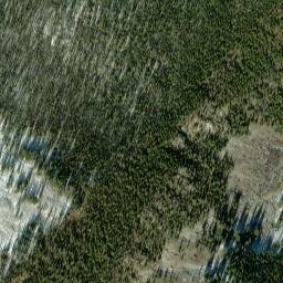 Satellite imagery of Pikes Peak Ridge, US