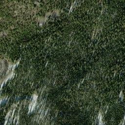 Satellite imagery of Pikes Peak Ridge, US