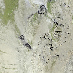 Satellite imagery of Chlin Horn, CH