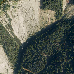 Satellite imagery of Loiblpass, AT